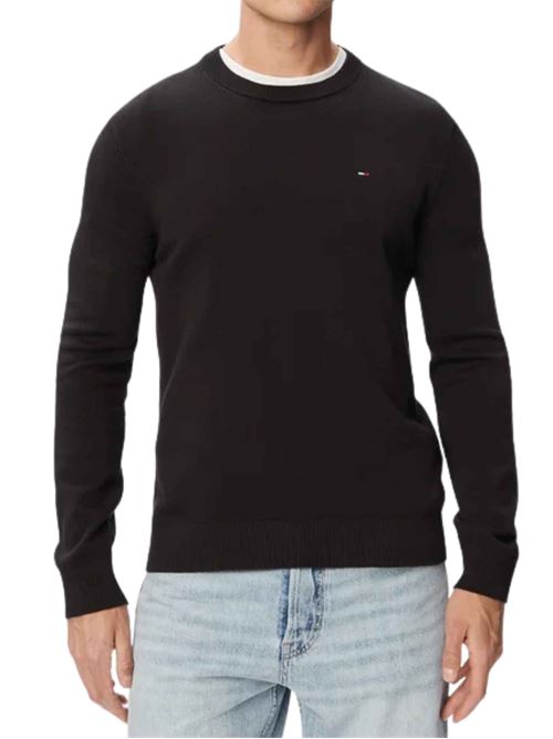 Maglione slim fit in cotone Tommy Jeans | DM0DM22853BDS